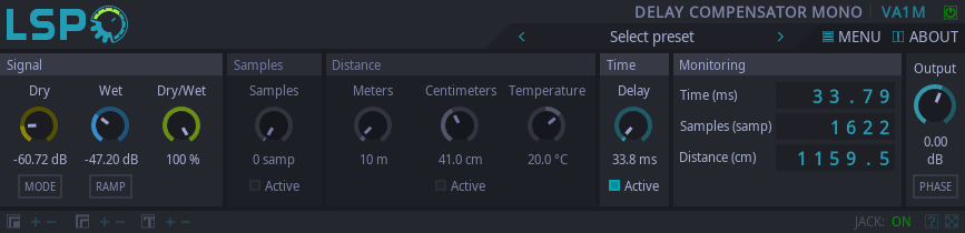 Verzögerungsausgleicher Mono