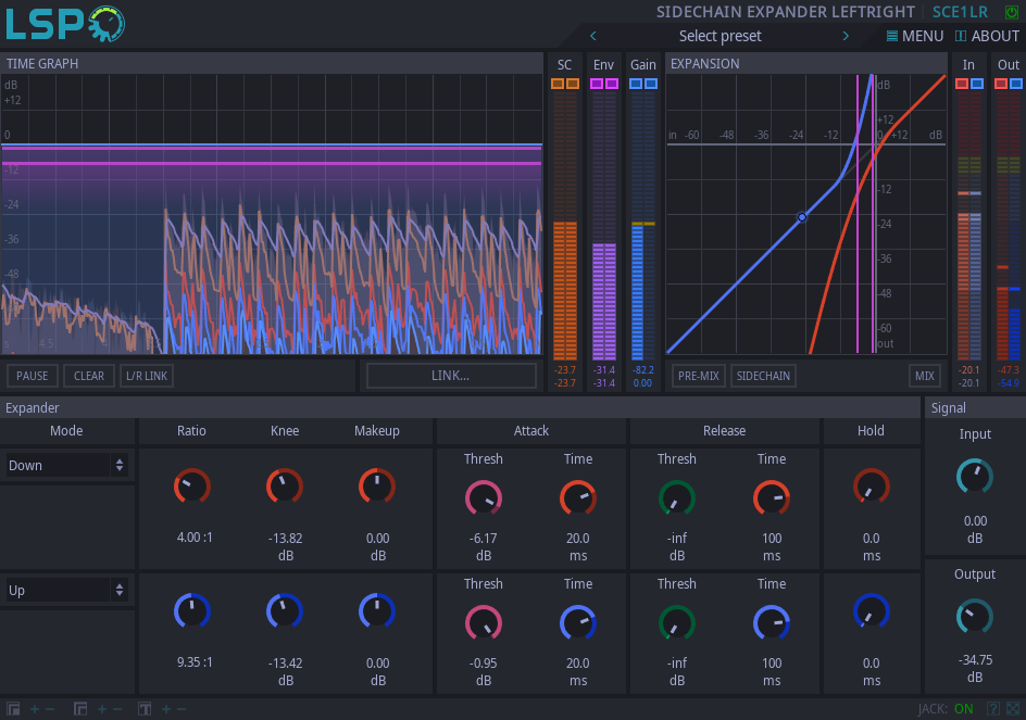 Sidechain-Expander LeftRight
