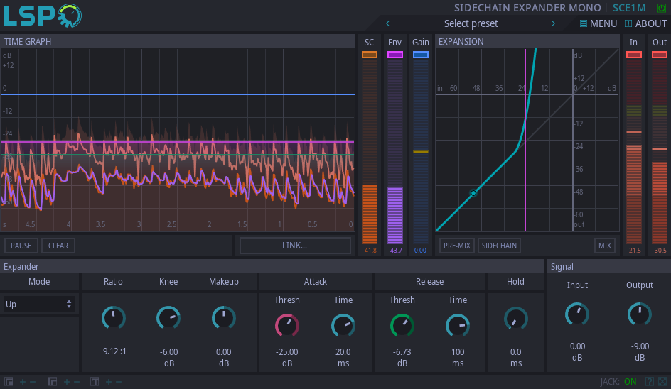 Sidechain-Expander Mono