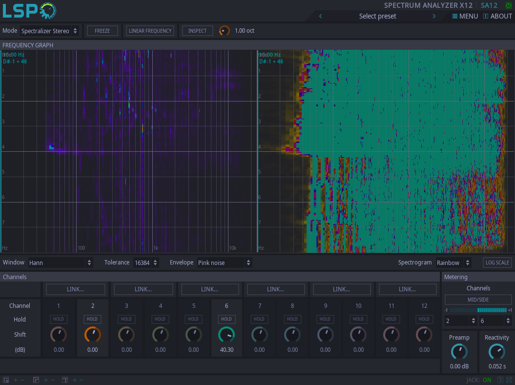 Spektrumanalysator x12